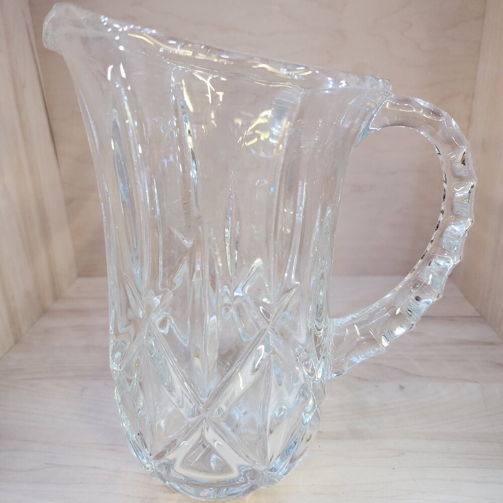 Vintage Crystal Pitcher